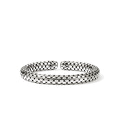Dot Flex Cuff, Sterling Silver|CB30175