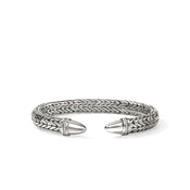 Spear 50 Flex Cuff, Sterling Silver, Diamonds|CBP988982DI